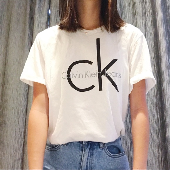 Calvin Klein Tops - Calvin Klein Logo Tee